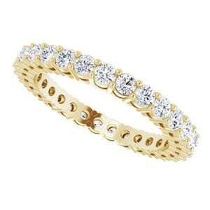 Eternity Rings - Raina - 14K Yellow Gold 7/8 CTW Lab-Grown Diamond