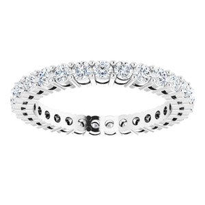 Eternity Rings - Raina - Platinum 7/8 CTW Lab-Grown Diamond