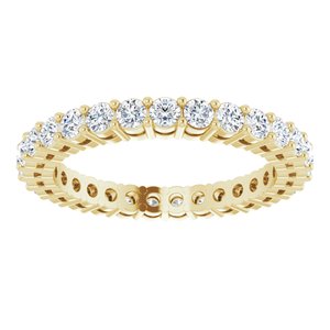Eternity Rings - Raina - 14K Yellow Gold 7/8 CTW Lab-Grown Diamond