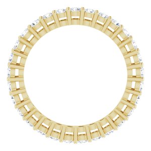Eternity Rings - Raina - 14K Yellow Gold 7/8 CTW Lab-Grown Diamond