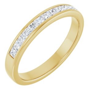 Diamond - Charlotte - 14K Yellow Gold 1 CTW Lab-Grown Diamond Band
