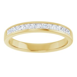 Diamond - Charlotte - 14K Yellow Gold 1 CTW Lab-Grown Diamond Band