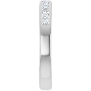 Diamond - Charlotte - Platinum 1 CTW Lab-Grown Diamond Band