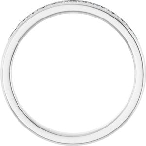 Diamond - Charlotte - Platinum 1 CTW Lab-Grown Diamond Band
