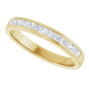 Diamond - Charlotte - 14K Yellow Gold 1 CTW Lab-Grown Diamond Band