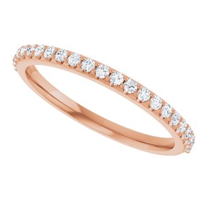14K Rose Gold Ainsley 1/4 CTW Lab-Grown Diamond Band