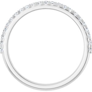 Platinum Ainsley 1/4 CTW Lab-Grown Diamond Band