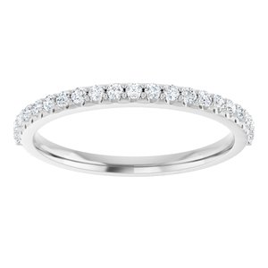 Platinum Ainsley 1/4 CTW Lab-Grown Diamond Band