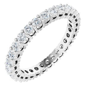 Eternity Rings - Raina - Platinum 7/8 CTW Lab-Grown Diamond