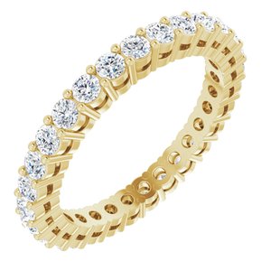 Eternity Rings - Raina - 14K Yellow Gold 7/8 CTW Lab-Grown Diamond
