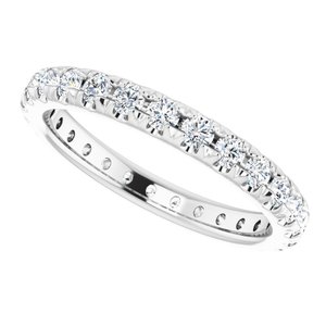 Eternity Rings - Rosalina - Platinum