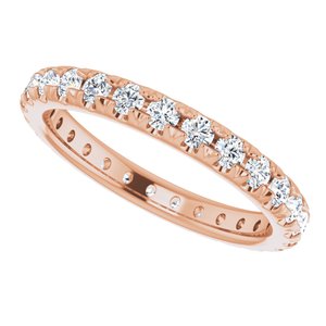 Eternity Rings - Rosalina - 14K Rose Gold