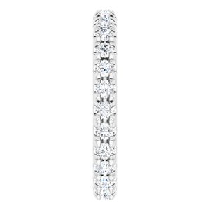 Eternity Rings - Rosalina - 14K White Gold