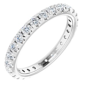 Eternity Rings - Rosalina - Platinum