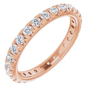 Eternity Rings - Rosalina - 14K Rose Gold