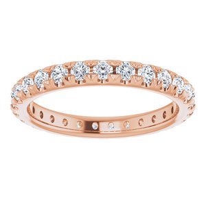 Eternity Rings - Rosalina - 14K Rose Gold