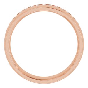 Diamond - Mia - 14K Rose Gold 3/8 CTW Lab-Grown Diamond Band
