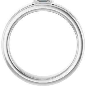 Diamond - Harper - 14K White Gold 1/3 CTW Lab-Grown Diamond Band