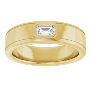 Diamond - Harper - 14K Yellow Gold 1/3 CTW Lab-Grown Diamond Band