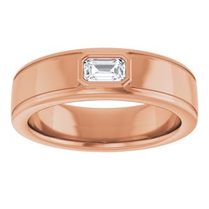 Diamond - Harper - 14K Rose Gold 1/3 CTW Lab-Grown Diamond Band