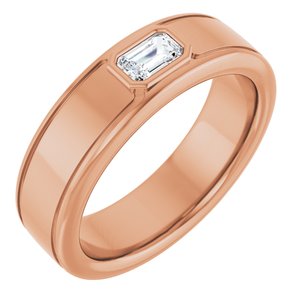 Diamond - Harper - 14K Rose Gold 1/3 CTW Lab-Grown Diamond Band