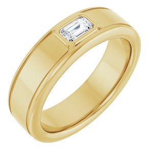 Diamond - Harper - 14K Yellow Gold 1/3 CTW Lab-Grown Diamond Band