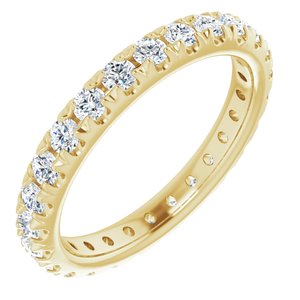 Eternity Rings - Rosalina - 14K Yellow Gold