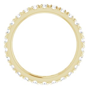 Eternity Rings - Rosalina - 14K Yellow Gold