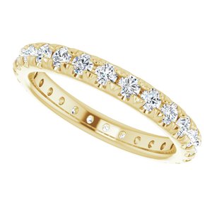 Eternity Rings - Rosalina - 14K Yellow Gold