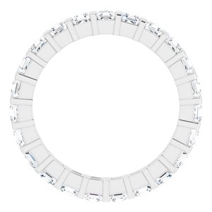New Trends - Pilar - 14K White Gold 1 1/3 CTW Diamond Eternity Band