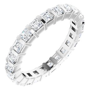 New Trends - Pilar - Platinum 1 1/3 CTW Diamond Eternity Band