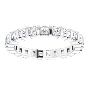New Trends - Pilar - Platinum 1 1/3 CTW Diamond Eternity Band