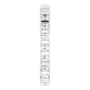 New Trends - Pilar - 14K White Gold 1 1/3 CTW Diamond Eternity Band