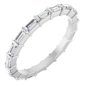 New Trends - Pilar - Platinum 3/4 CTW Lab-Grown Diamond  Eternity Band