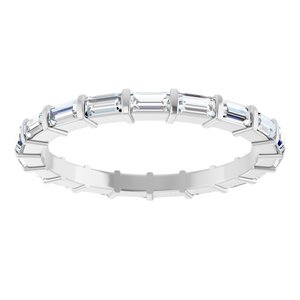 New Trends - Pilar - Platinum 3/4 CTW Lab-Grown Diamond  Eternity Band