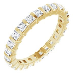 New Trends - Pilar - 14K Yellow Gold 1 1/3 CTW Diamond Eternity Band