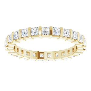New Trends - Pilar - 14K Yellow Gold 1 1/3 CTW Diamond Eternity Band