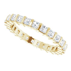New Trends - Pilar - 14K Yellow Gold 1 1/3 CTW Diamond Eternity Band