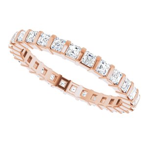 New Trends - Pilar - 14K Rose Gold 1 1/3 CTW Diamond Eternity Band