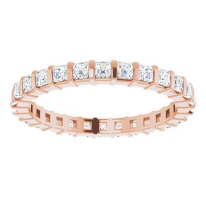 New Trends - Pilar - 14K Rose Gold 1 1/3 CTW Diamond Eternity Band