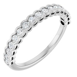 New Trends - Zofia - Platinum 1/4 CTW Lab-Grown Diamond Anniversary Band