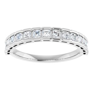 New Trends - Zofia - Platinum 3/4 CTW Natural Diamond Anniversary Band