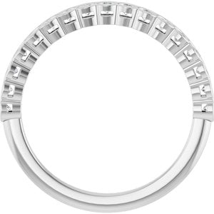 New Trends - Zofia - Platinum 1/4 CTW Lab-Grown Diamond Anniversary Band