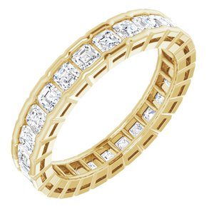 New Trends - Danuta - 14K Yellow Gold 1 1/2 CTW Natural Diamond Eternity Band Size 7