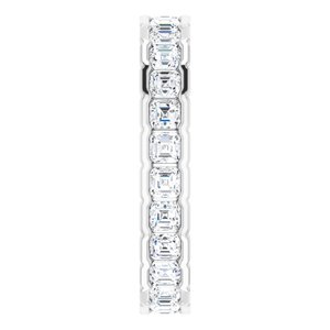 New Trends - Danuta - 14K White Gold 1 1/2 CTW Natural Diamond Eternity Band Size 7