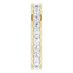 New Trends - Danuta - 14K Yellow Gold 1 1/2 CTW Natural Diamond Eternity Band Size 7