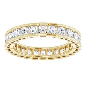 New Trends - Danuta - 14K Yellow Gold 1 1/2 CTW Natural Diamond Eternity Band Size 7