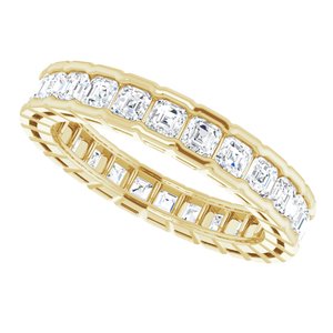 New Trends - Danuta - 14K Yellow Gold 1 1/2 CTW Natural Diamond Eternity Band Size 7