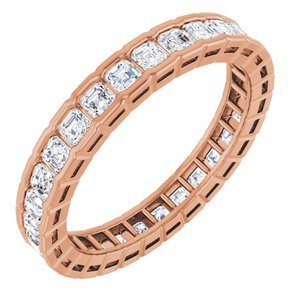 New Trends - Danuta - 14K Rose Gold 1 1/2 CTW Lab-Grown Diamond Eternity Band