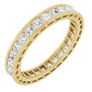 New Trends - Danuta - 14K Yellow Gold 1 1/2 CTW Lab-Grown Diamond Eternity Band